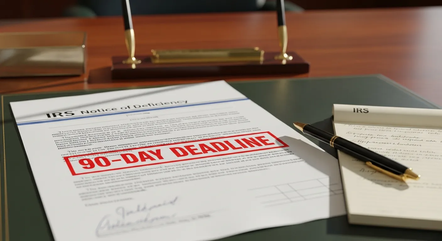 IRS Notice of Deficiency: 90-Day Letter Guide